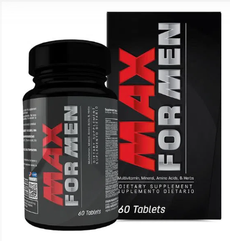 Max Power For Men X60 Tab. (Desempeño y Vitalidad) "Healthy"