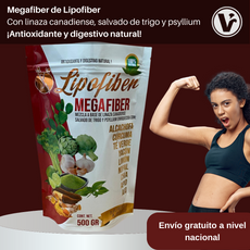 Megafiber x500g ¡Antioxidante y Digestivo Natural! ENVIO GRATIS