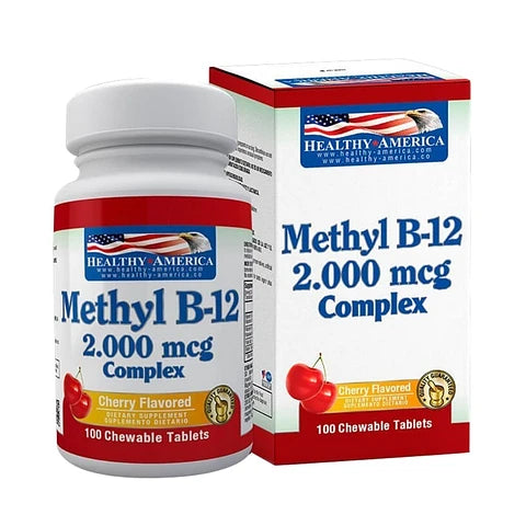 Methyl B-12 2000 Mcg Complex X 100 Cap. Healthy"