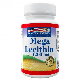 Mega Lecithin 1200 mg X100 SOFT. "Healthy"