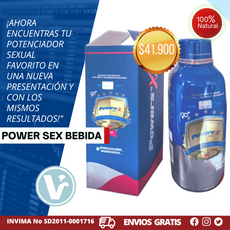 POWER SEX LÍQUIDO x 500 ML ¡ENVÍO GRATIS!