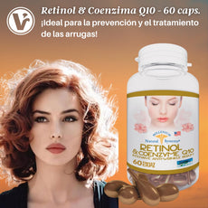 **Retinol & Coenzyma Q10 60 Twist Caps  "Natural System"