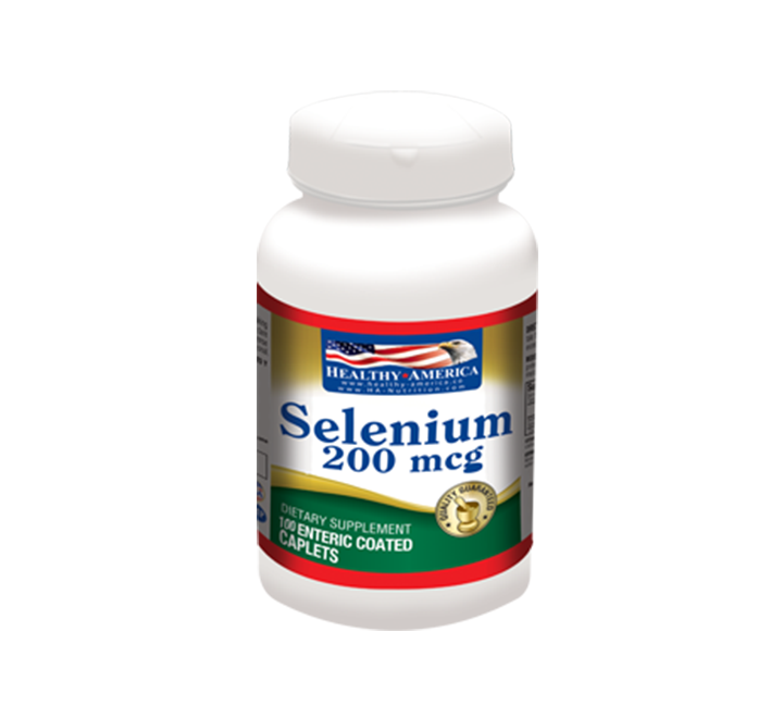 Selenium 200mcg X100 cápsulas "Healthy"