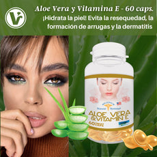 **Aloe Vera & Vitamin E x60 Twist Cap "Natural System**